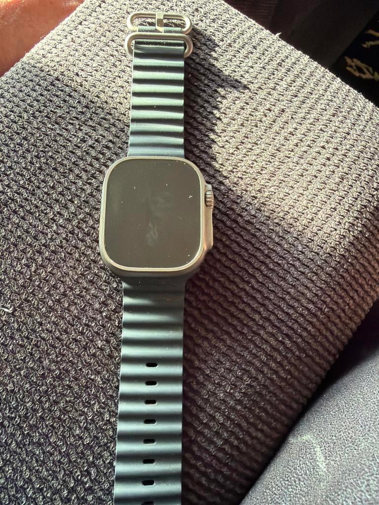 Apple Watch Ultra met Ocean band - Zo goed als nieuw, Ophalen, Afstand, IOS, Zo goed als nieuw