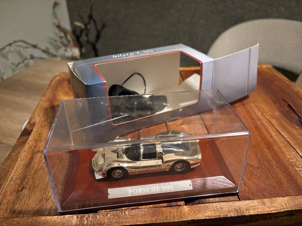Atlas 1:43 Silver collection Porsche 906, Ophalen of Verzenden, Zo goed als nieuw, Auto, Overige merken