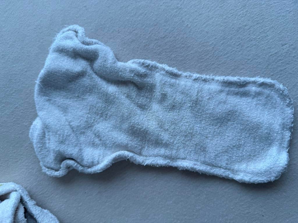 Wasbare luiers hu-da bamboe newborn, Kinderen en Baby's, Badjes en Verzorging, Ophalen of Verzenden, Zo goed als nieuw, Overige typen
