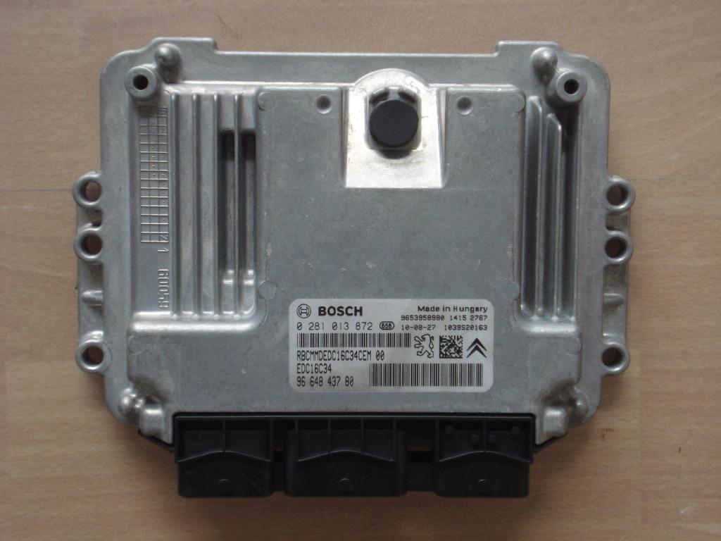 ECU BOSCH EDC16C34 Peugeot PARTNER /307/206, Ophalen of Verzenden, Gebruikt, Peugeot
