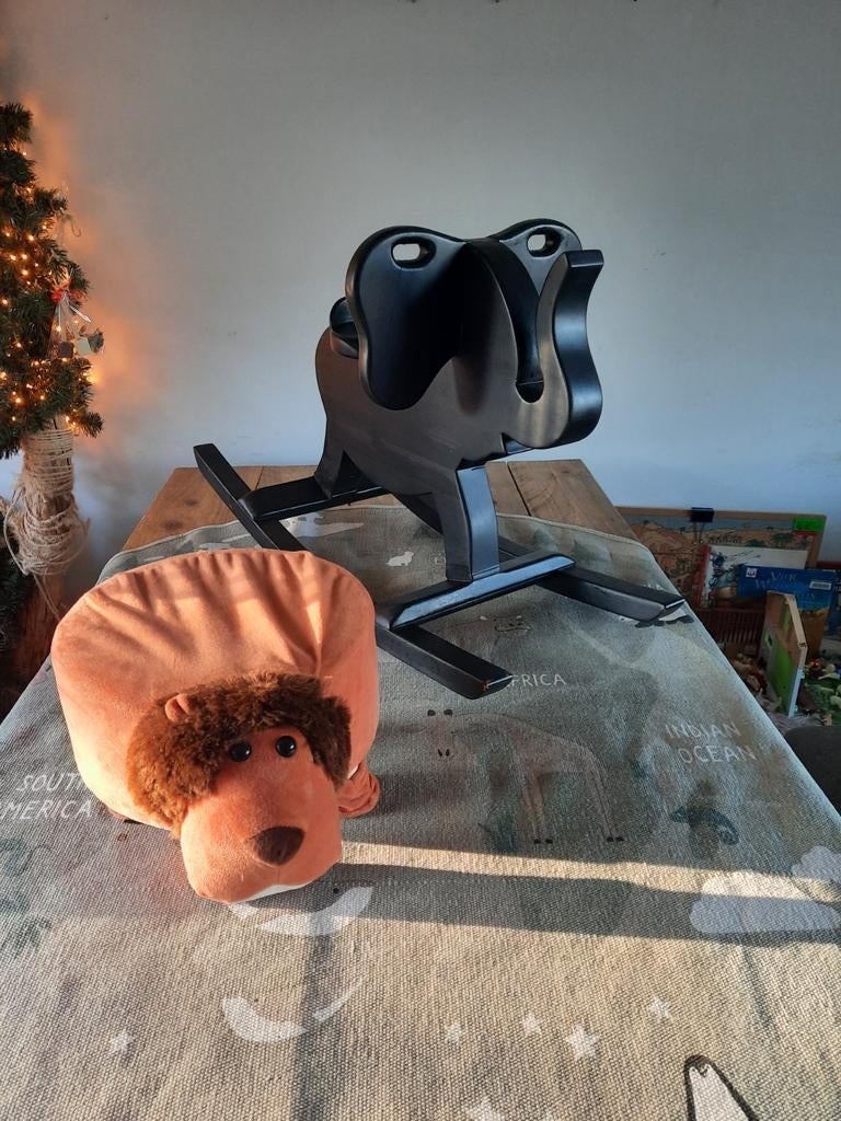 Kinderkrukje leeuwtje, Ophalen, Zo goed als nieuw, Rechthoekig, Minder dan 50 cm