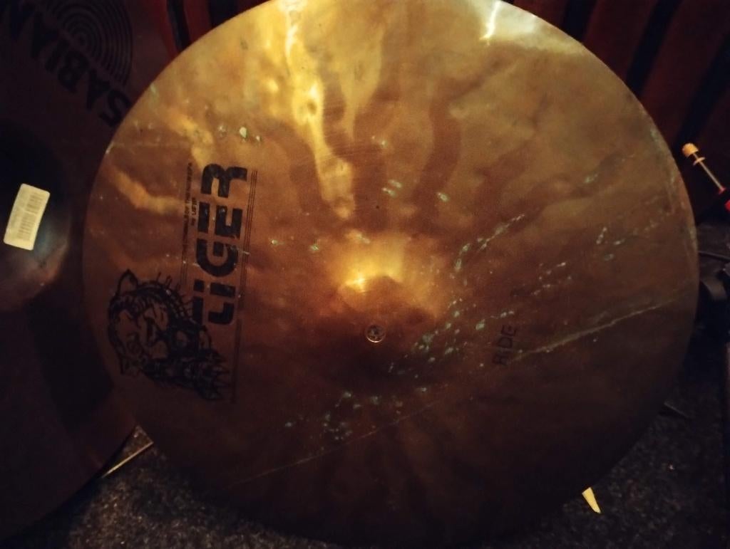 Ufip tiger ride, Muziek en Instrumenten, Drumstellen en Slagwerk, Ophalen of Verzenden, Gebruikt, Overige merken
