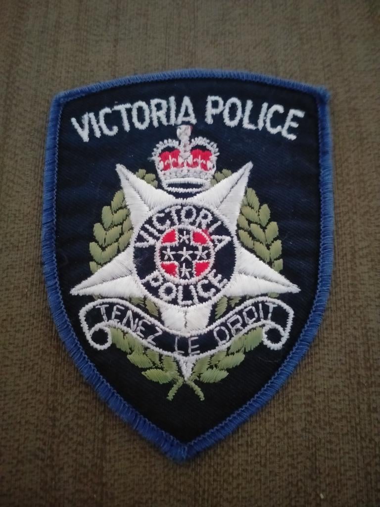 Australië Victoria Police Patch, Verzenden, Overige soorten, Overige gebieden, Embleem of Badge