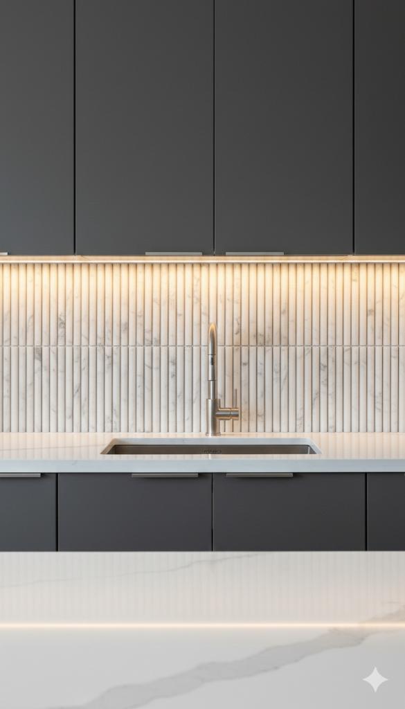 Mosaic Kit Kat lulu Bull Nose Bianco Carrara C 151x30x15mm, Nieuw, Ophalen of Verzenden, Minder dan 20 cm, Minder dan 5 m²