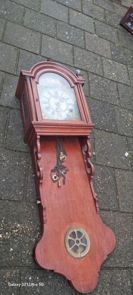 Groninger staartklok antiek, Antiek en Kunst, Antiek | Klokken, Ophalen of Verzenden