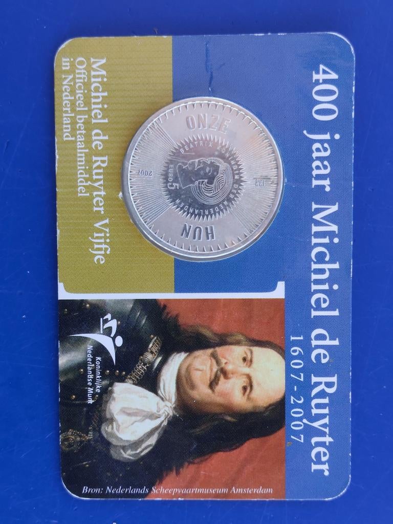 5 euro Coincard., Ophalen of Verzenden, Koningin Beatrix, Euro's