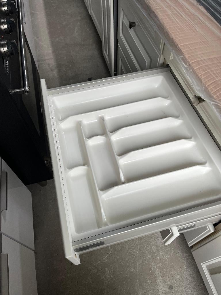 Complete keuken Compleet met APP 120Keukens op voorraad 2648, Ophalen of Verzenden, Zo goed als nieuw, Enkelwandige keuken, Greeploos