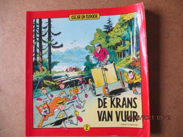 adv3657 oscar en isidoor, Boeken, Stripboeken, Eén stripboek, Ophalen, Gelezen