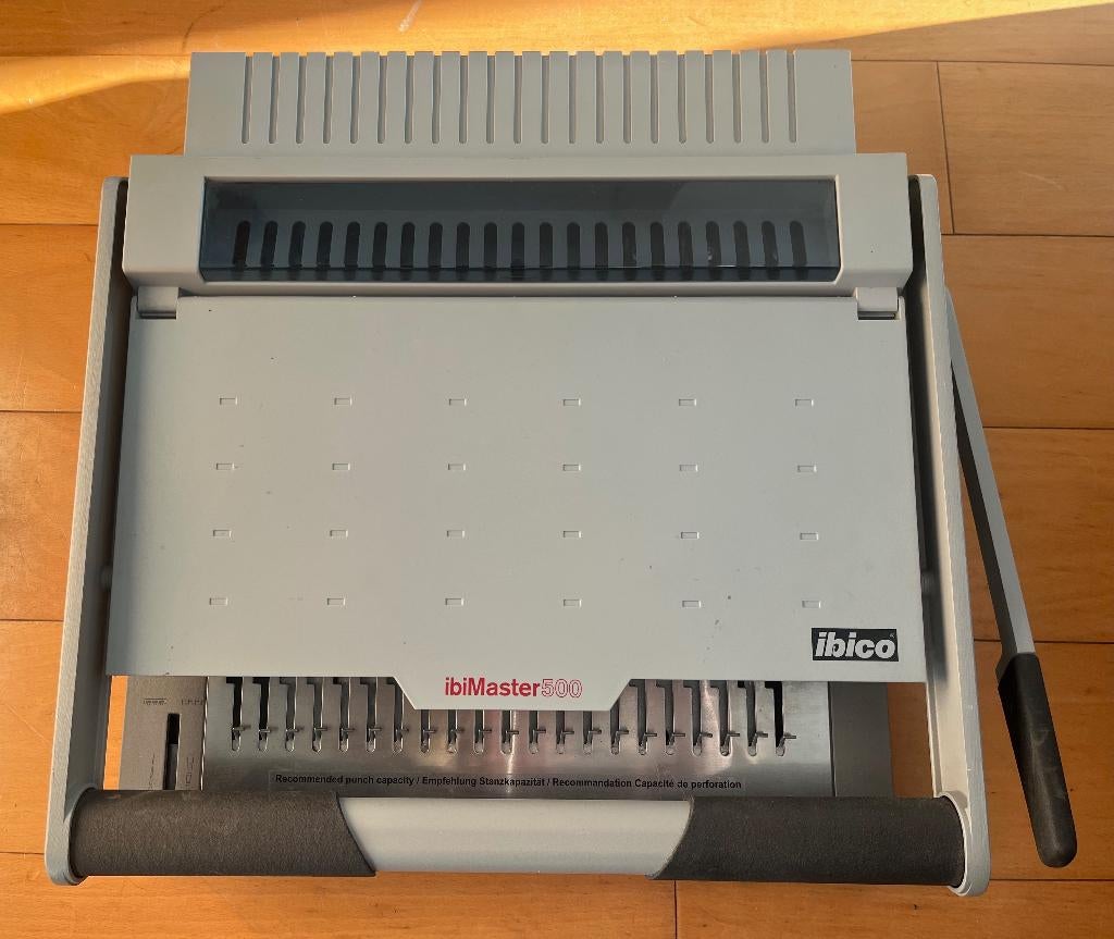 Ibico ibiMaster 500 Spiraal Bind Machine, Ophalen of Verzenden, Gebruikt