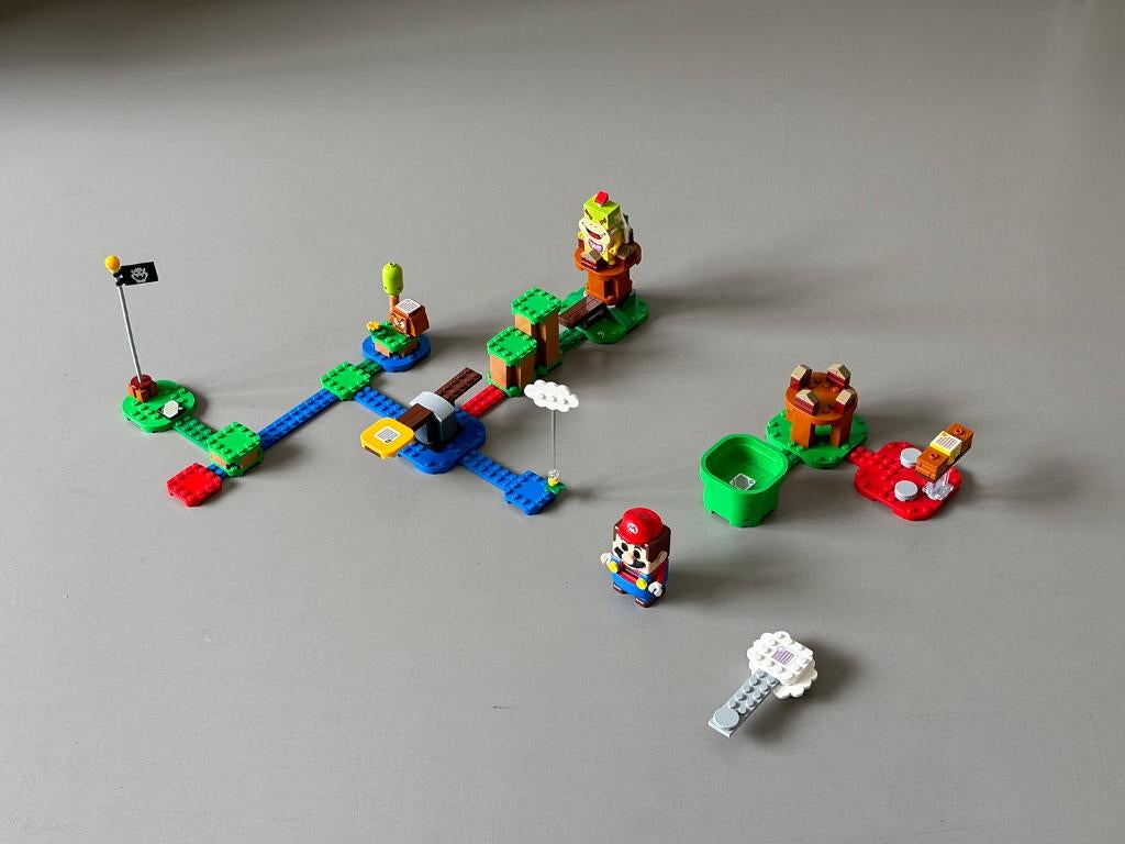 LEGO MARIO Mario en Luigi starter set met veel uitbreidingen, Ophalen, Zo goed als nieuw, Complete set, Lego