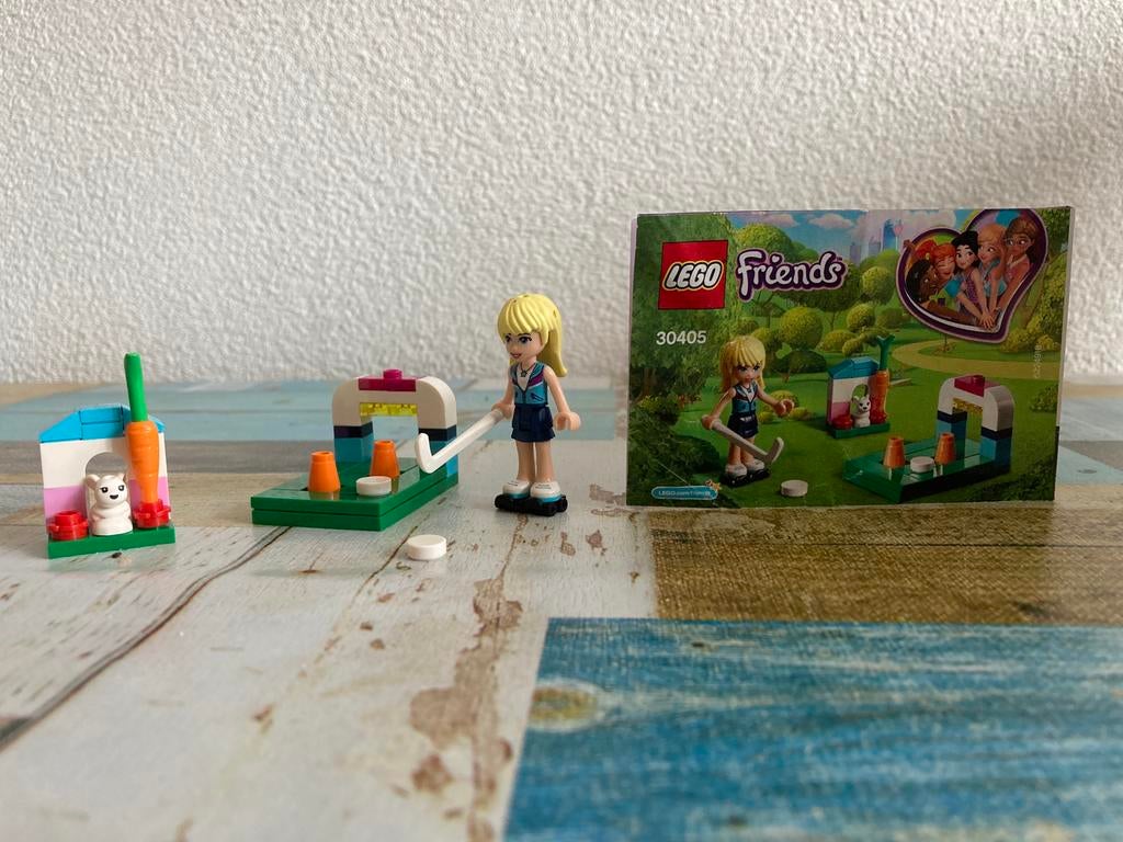 Lego friends - Stephanies hockeytraining - 30405 - compleet, Ophalen of Verzenden, Zo goed als nieuw
