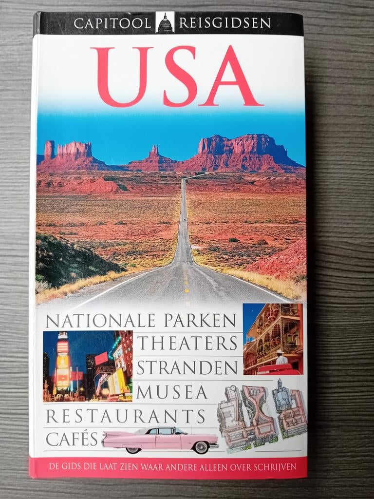 Usa Capitool Reisgids, Boeken, Reisgidsen, Ophalen of Verzenden, Zo goed als nieuw, Reisgids of -boek, Capitool