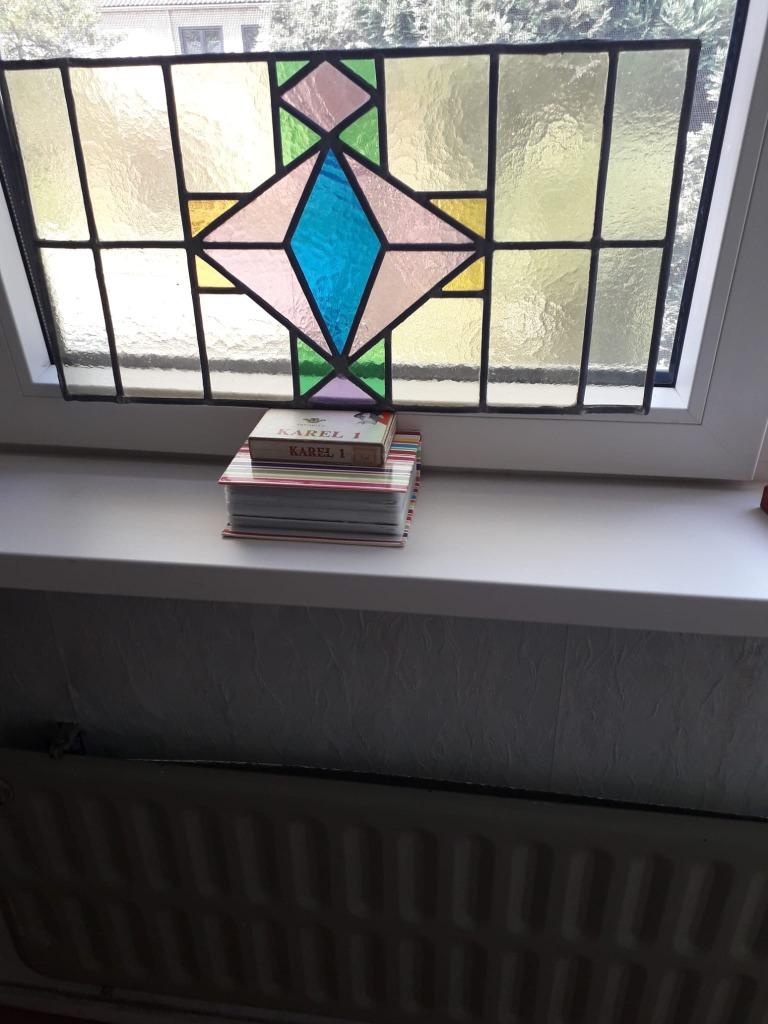 Glas in lood, Doe-het-zelf en Verbouw, Glas en Ramen, Ophalen, Zo goed als nieuw, Glas in lood