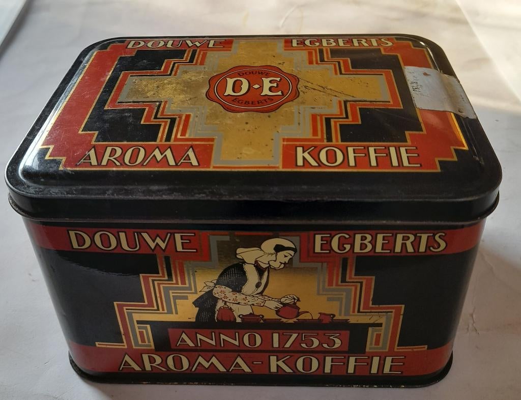Blikken - Douwe Egberts, Verzamelen, Blikken, Ophalen of Verzenden, Gebruikt, Overige, Douwe Egberts