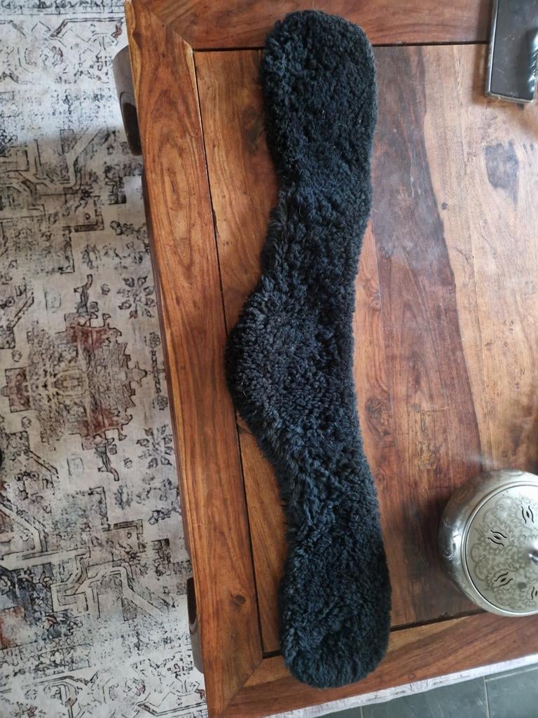 ZGAN anatomisch singelbontje Edix, merino zwart 85 cm, Dieren en Toebehoren, Paarden en Pony's | Overige Paardenspullen, Ophalen of Verzenden