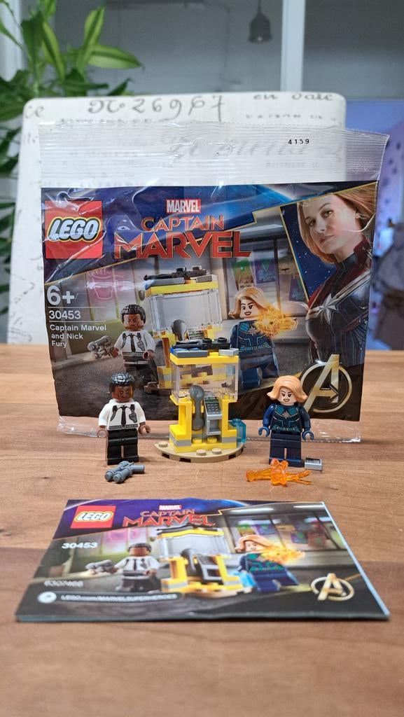 Lego 30453 Captain Marvel and Nick Fury, Ophalen of Verzenden