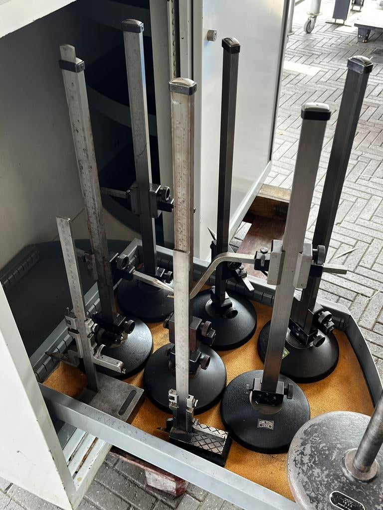Partij Zeiss en Tesa afkrasblokken krasblok hoogtekrasblok, Ophalen, Gebruikt, Zeiss, Tesa