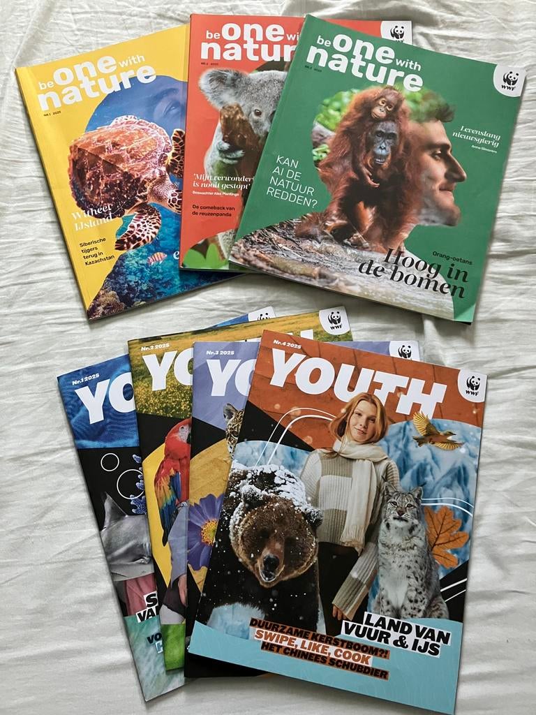 WNF tijdschriften (jaar:2025), Boeken, Tijdschriften en Kranten, Ophalen of Verzenden, Zo goed als nieuw