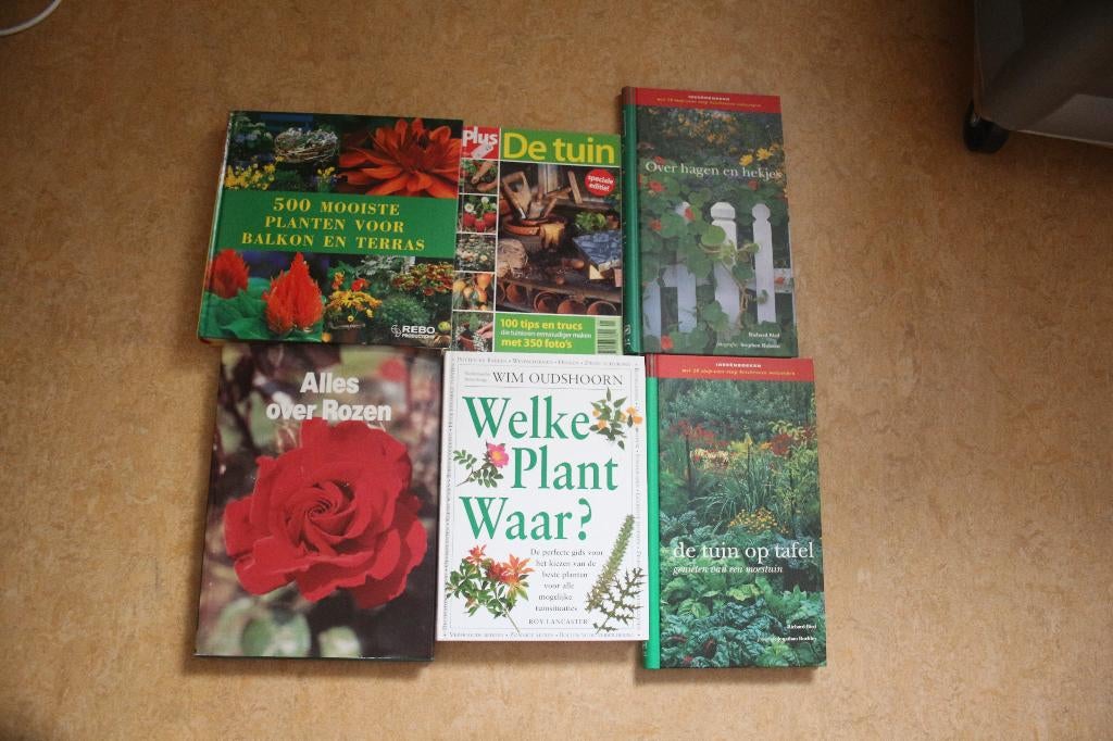 Tuinboeken, Boeken, Wonen en Tuinieren, Ophalen of Verzenden, Zo goed als nieuw, Interieur en Design