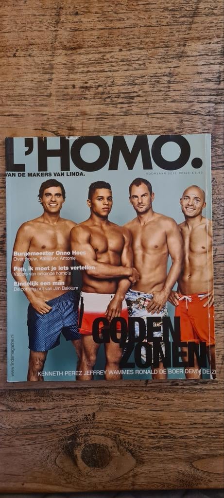 L'Homo Voorjaar 2011 - Gay Lifestyle Magazine, Ophalen of Verzenden, Gelezen, Glossy