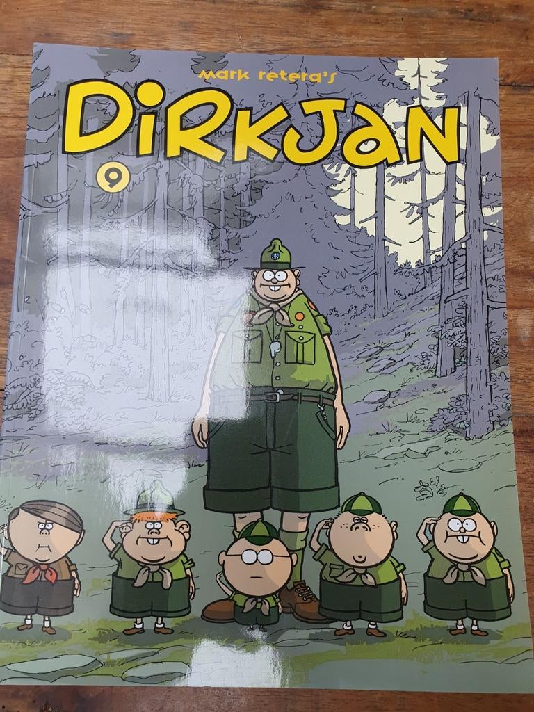 Dirkjan 9, Eén stripboek, Ophalen of Verzenden, Zo goed als nieuw