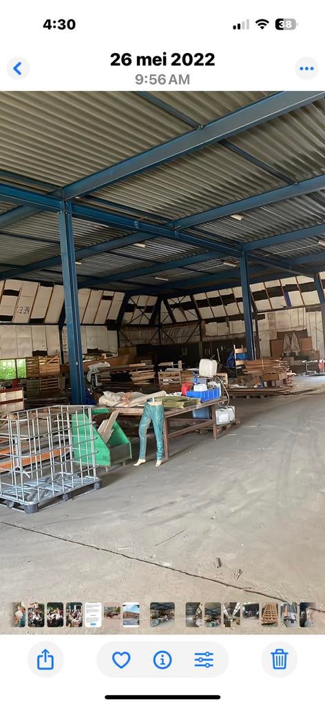 Te koop complete halconstructie inclusief dakplaten en isola, Ophalen of Verzenden, Totalwood hout import suriname, Bakkerjp@live.com