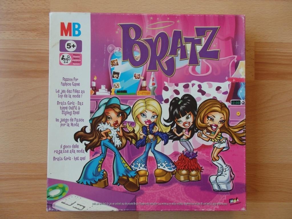 Bratz Girls - het spel (van MB), Ophalen, Gebruikt, MB Spellen