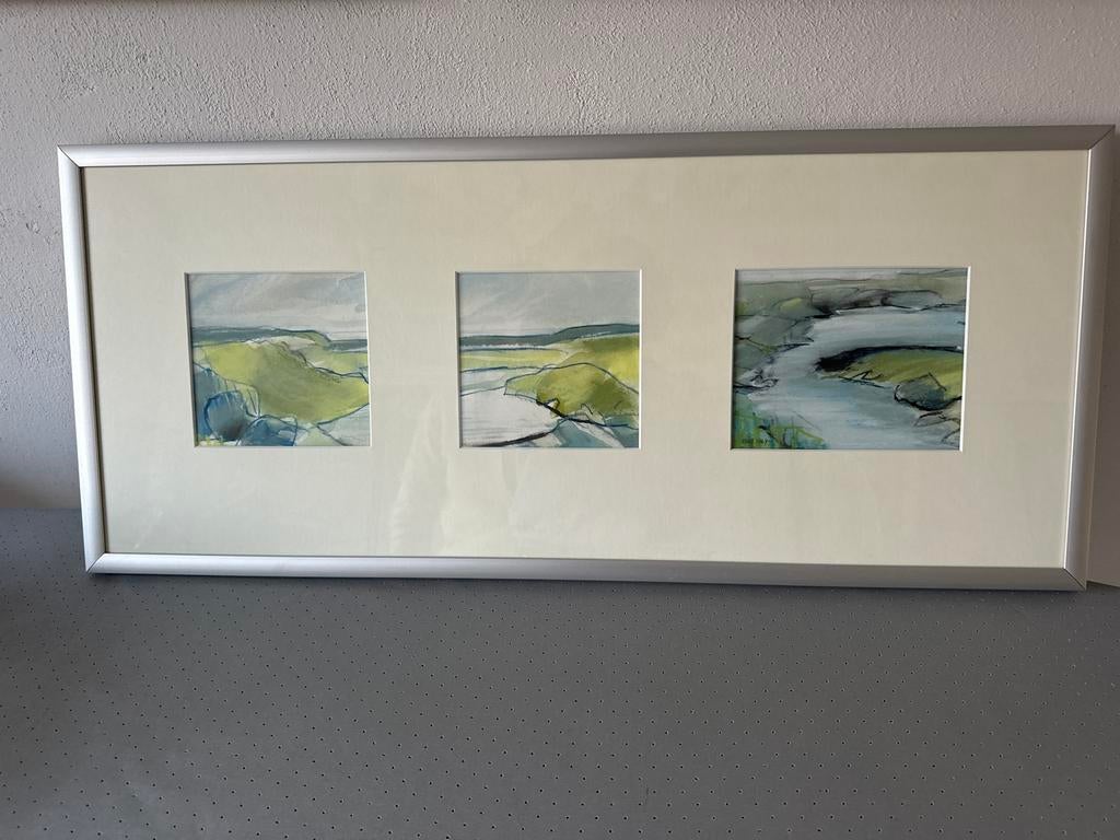 Duinlandschap Frea May, Antiek en Kunst, Ophalen