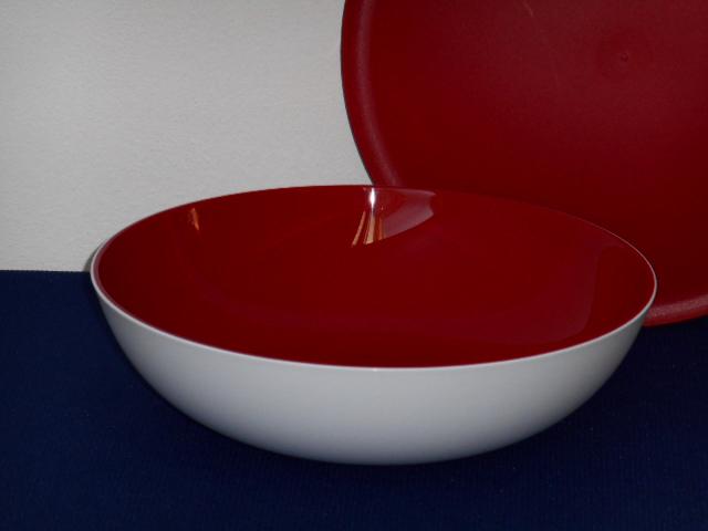 Allegra Kom 1,5 L Rood Tupperware, nieuw, Ophalen of Verzenden, Nieuw, Rood, Bak of Kom