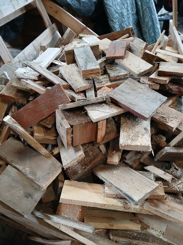 Droog brandhout, Tuin en Terras, Haardhout, Minder dan 3 m³, Ophalen of Verzenden
