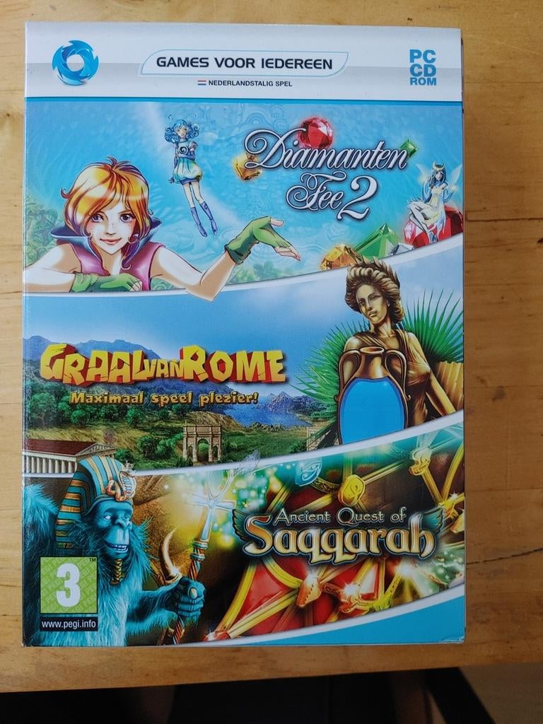 Games voor iedereen, Spelcomputers en Games, Games | Pc, 1 speler, Ophalen of Verzenden, Zo goed als nieuw, Vanaf 3 jaar