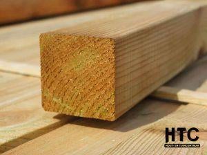 Geïmpregneerde tuinpalen 68x68x1800mm €3,50 per stuk!, Ophalen, Nieuw, 180 tot 250 cm, Palen