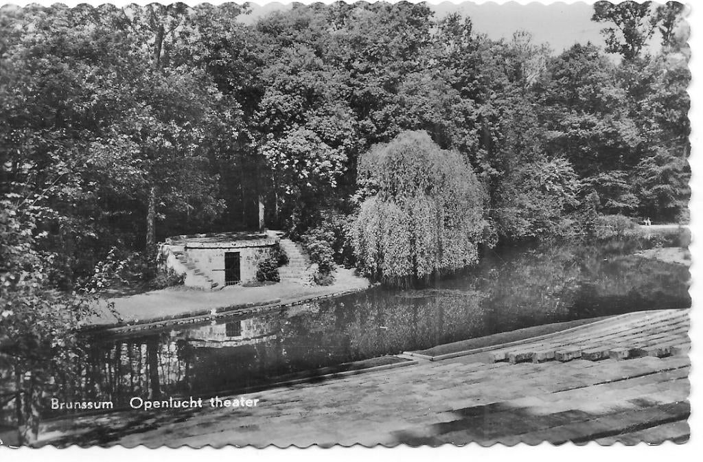 Brunssum Openlucht theater., Ophalen of Verzenden, 1960 tot 1980, Gelopen, Limburg