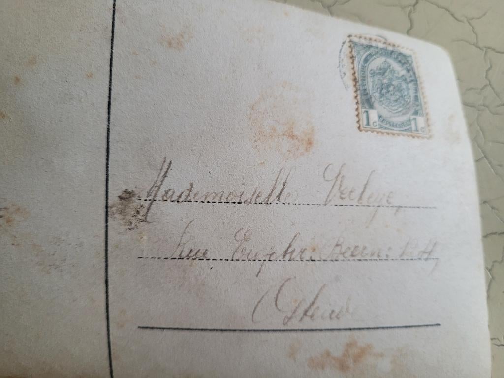 Zeer oude Frans kaart, Ophalen of Verzenden