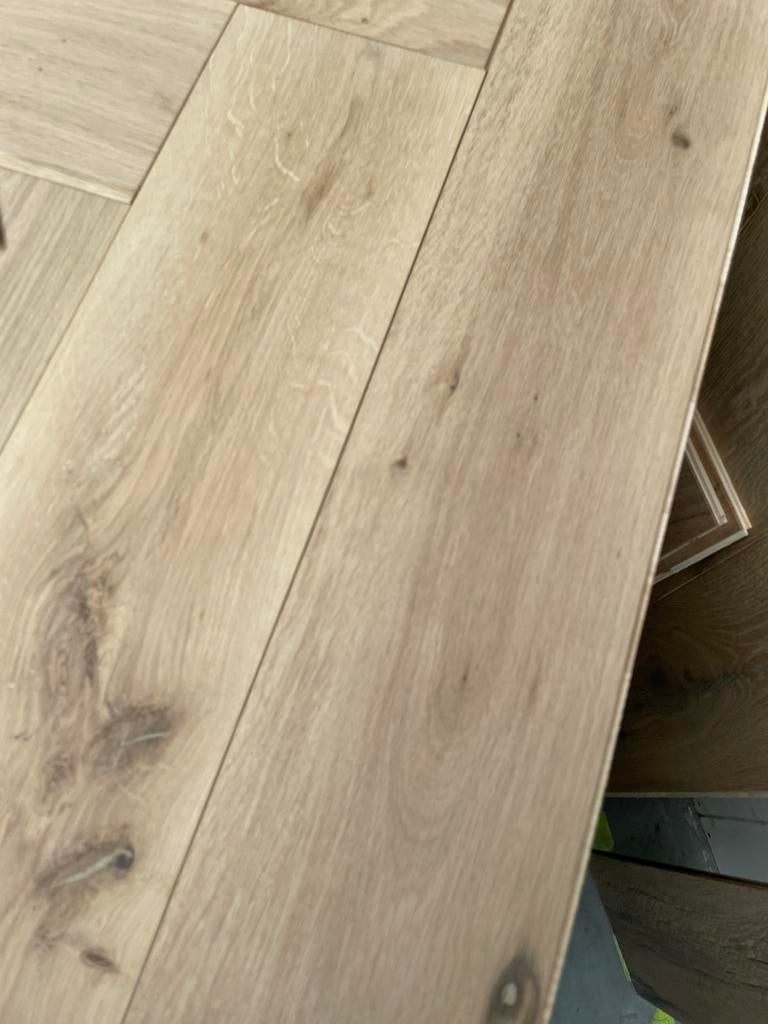 Foto 6 van Eiken Visgraat houten vloer parket €43,5 inc btw parketvloer