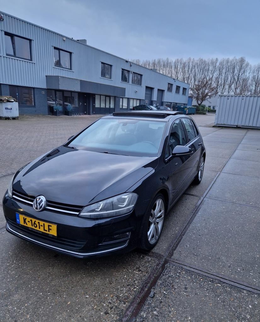 Volkswagen Golf 1.4 TSI 103KW 5D 2013 Zwart, Auto's, Voorwielaandrijving, 4 cilinders, 1193 kg, Zwart