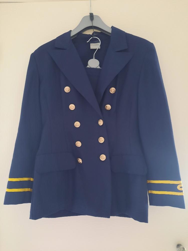 Mantelpakje marine nieuw Classic Woman maat 36, Carnaval, Nieuw, Ophalen of Verzenden, Kleding