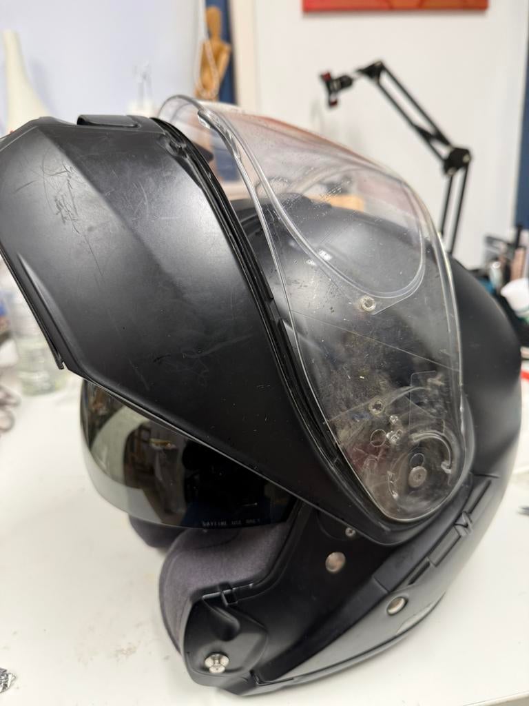 Shoei Neotec systeemhelm mt XS 53-54 cm voor maar € 35, Motoren, Kleding | Motorhelmen, XS, Systeemhelm, Ophalen of Verzenden