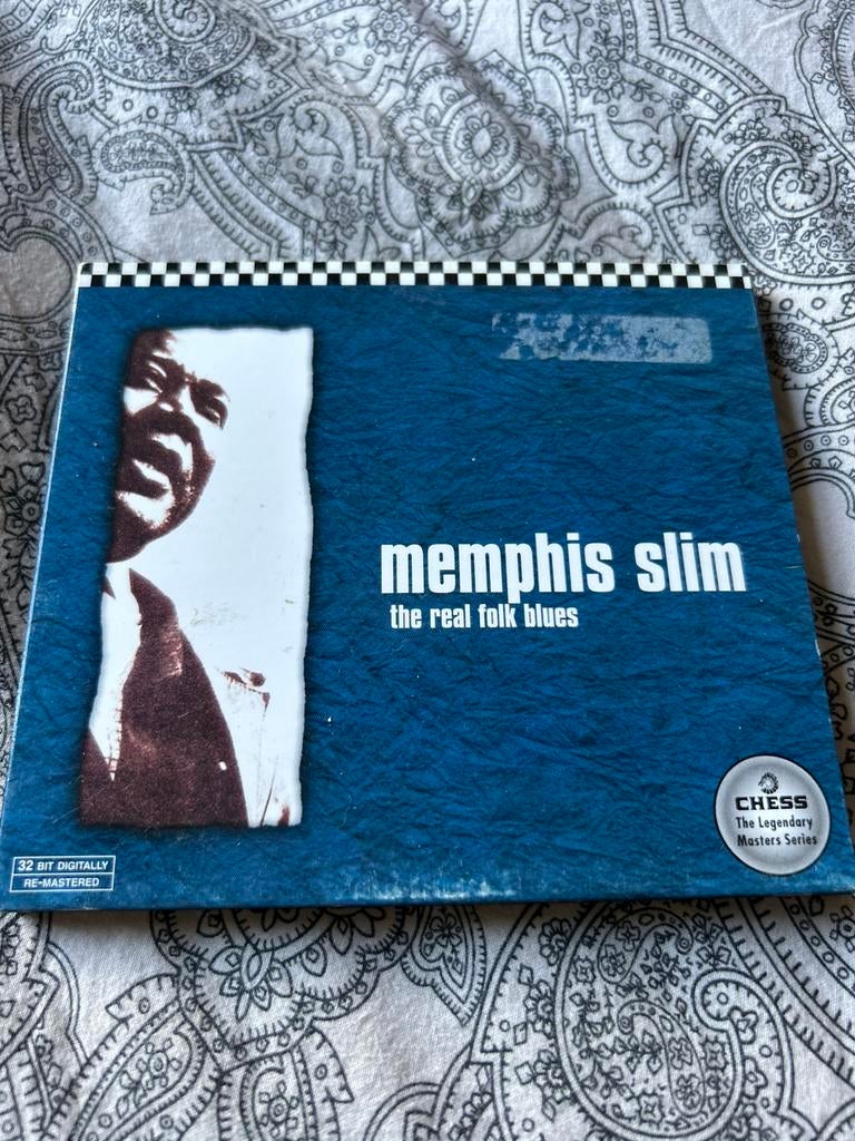 Memphis Slim - The Real Folk Blues, Ophalen of Verzenden, 1980 tot heden, Zo goed als nieuw, Blues