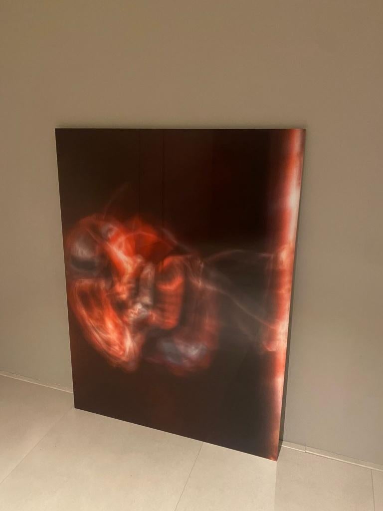 Glossy schilderij, Ophalen
