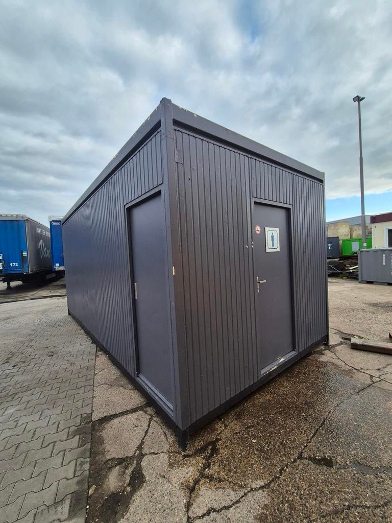 Toilet unit 6 x 3 de meeuw, 1000 tot 2000 kg, Ophalen, Voorzetapparatuur