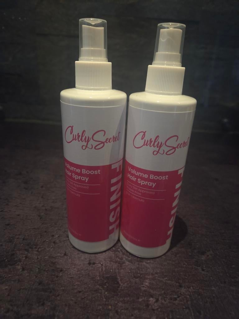 Curly Secret hair spray, Ophalen of Verzenden, Nieuw, Gel, Wax, Haarlak of Mousse