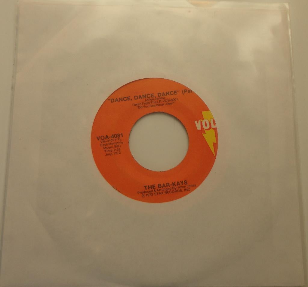 The Bar Kays > Dance Dance Dance, Gebruikt, 7 inch, Single, Dance