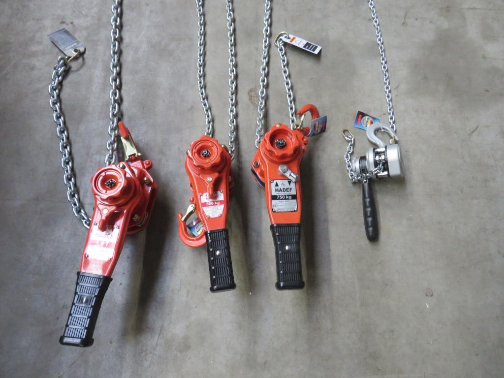 hadef handtakel rateltakel rikrak takel diverse types nieuw, Nieuw, Zandhaarweg, Ophalen of Verzenden, Hadef