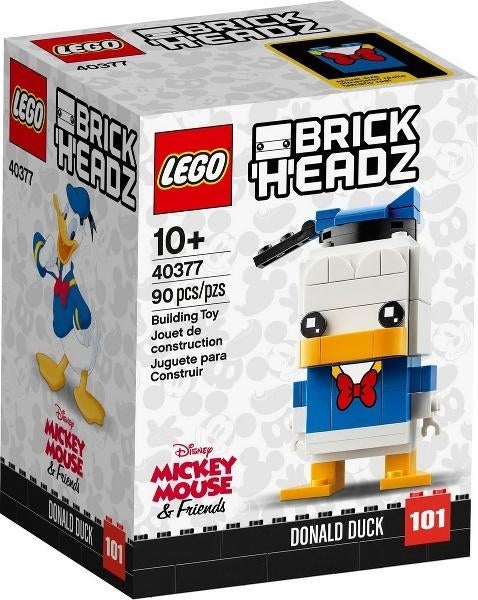 Lego Brickheadz Donald Duck nr 40377, Lego, Lego, Lego, Nieuw
