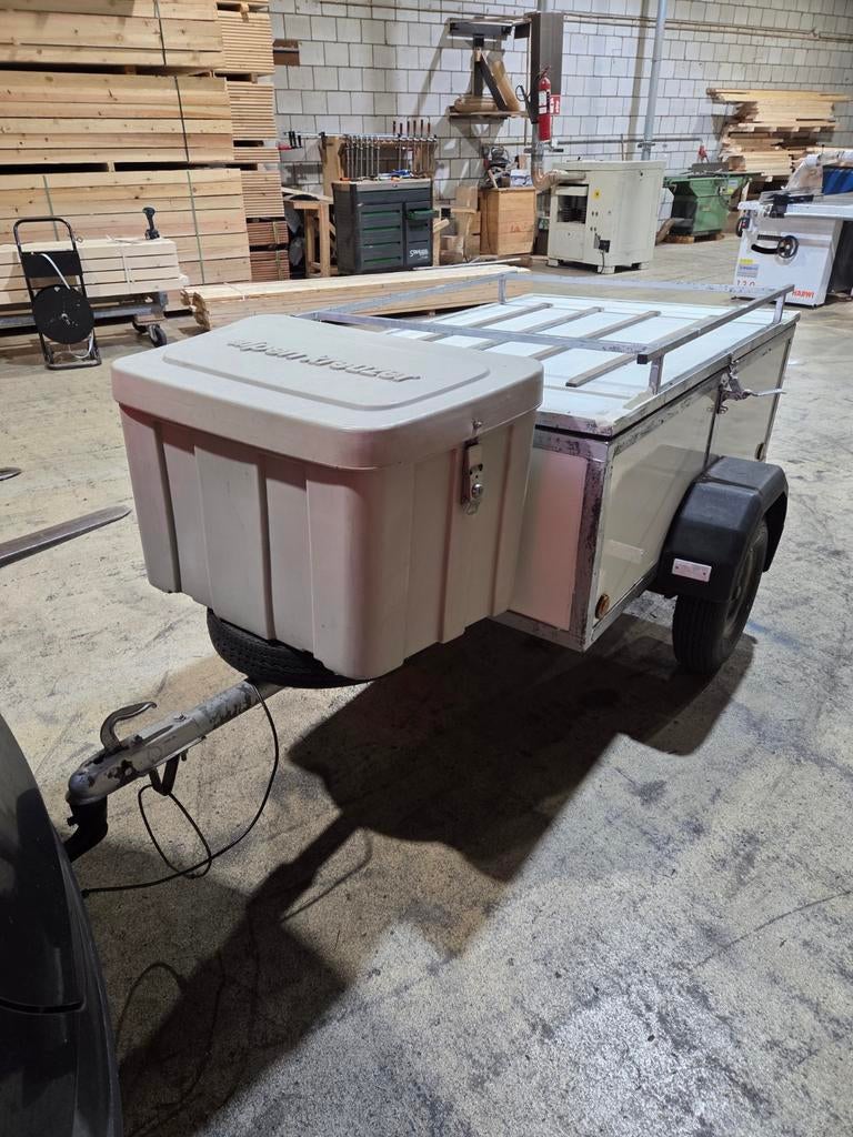 Bagagewagen te huur, Ophalen, Zo goed als nieuw