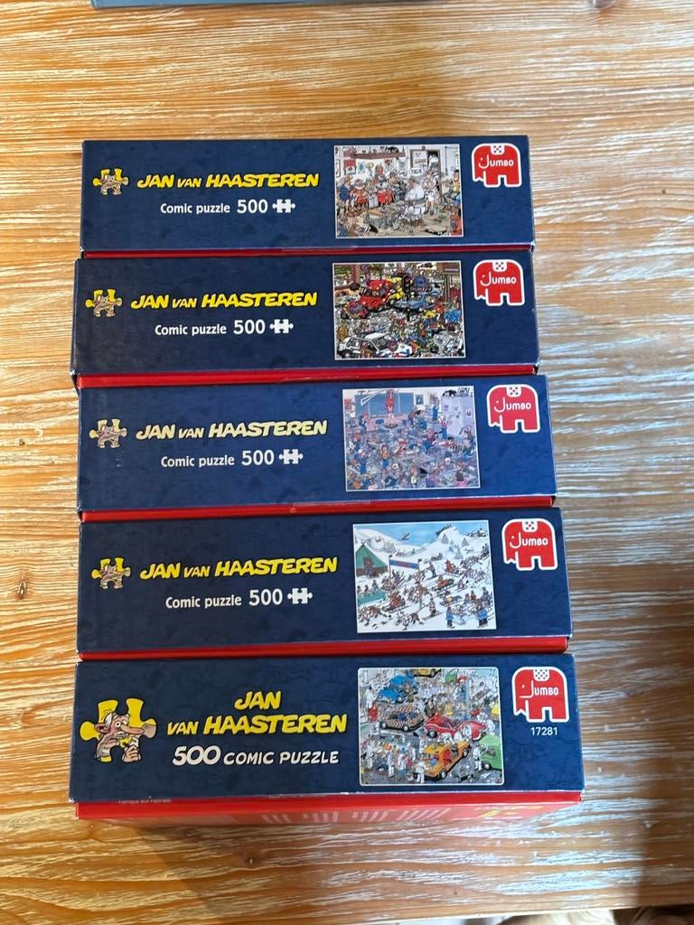 Puzzels ruilen! 500 stukjes Jan van Haasteren, Ophalen, 500 t/m 1500 stukjes, Zo goed als nieuw, Legpuzzel