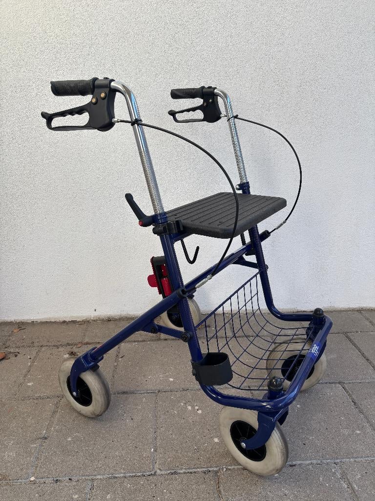 Nr 6… Rollator Quatro Marathon Thuasne Donkerblauw, Ophalen, Gebruikt, ., Thuasne