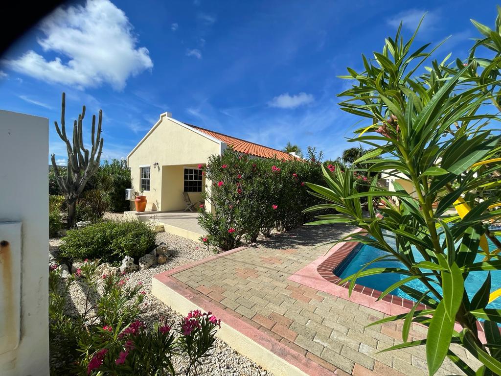 Vakantiewoning Bonaire met zwembad, 2 slaapkamers, In bergen of heuvels, Appartement, Landelijk