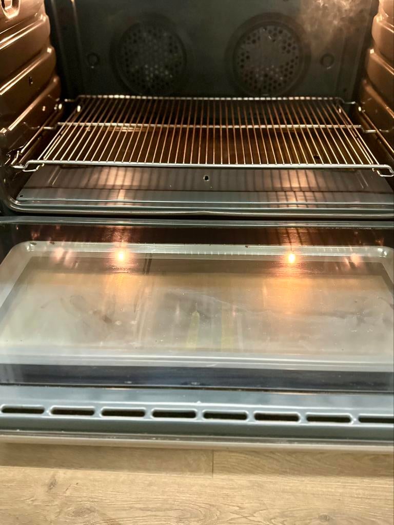 Luxe Smeg RVS 6 pits multifunctionele oven 90 cm, Witgoed en Apparatuur, Fornuizen, 60 cm of meer, Grill, Ophalen of Verzenden